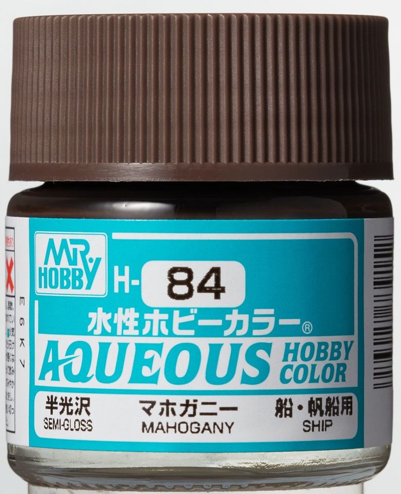 Mr Hobby -Gunze Aqueous Hobby Colors (10 ml) Mahogany