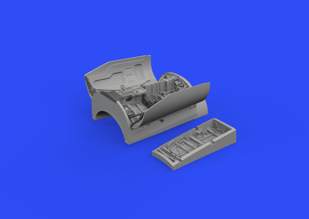 F-16C wheel bays early PRINT 1/48 KINETIC