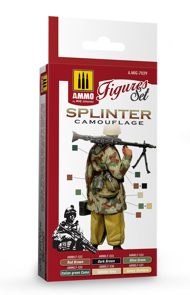 Splinter Camouflage Figures Set