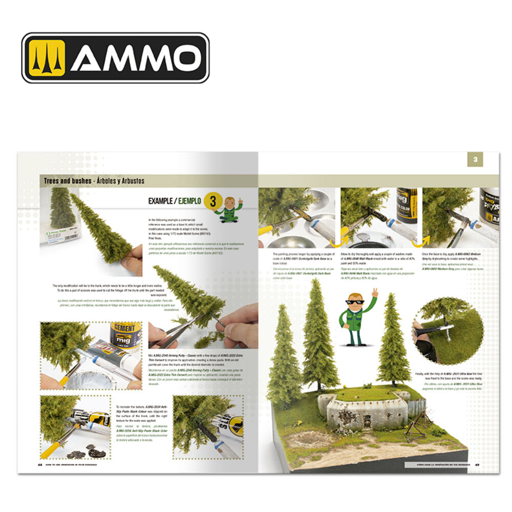 MODELLING SCHOOL - How to use Vegetation in your Dioramas (Multilingual)