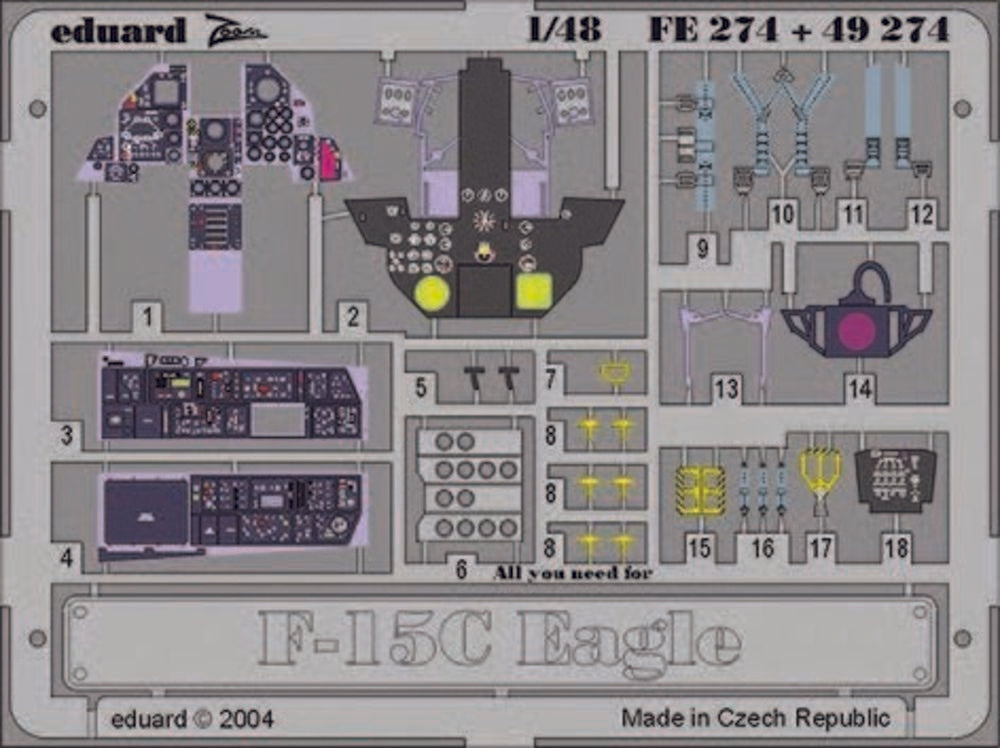 F-15C Eagle Interior Set