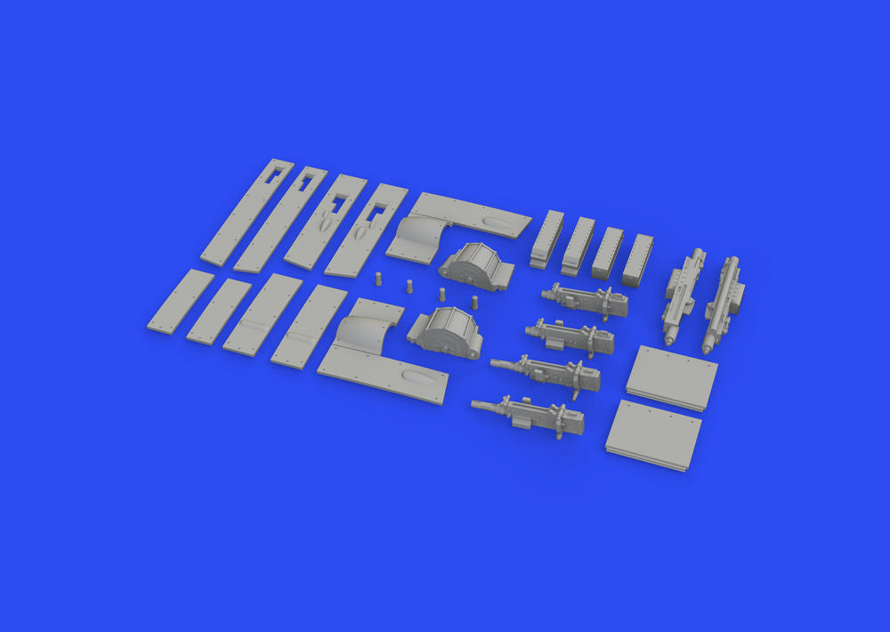 Spitfire Mk.IIb gun bays 1/48 for EDUARD