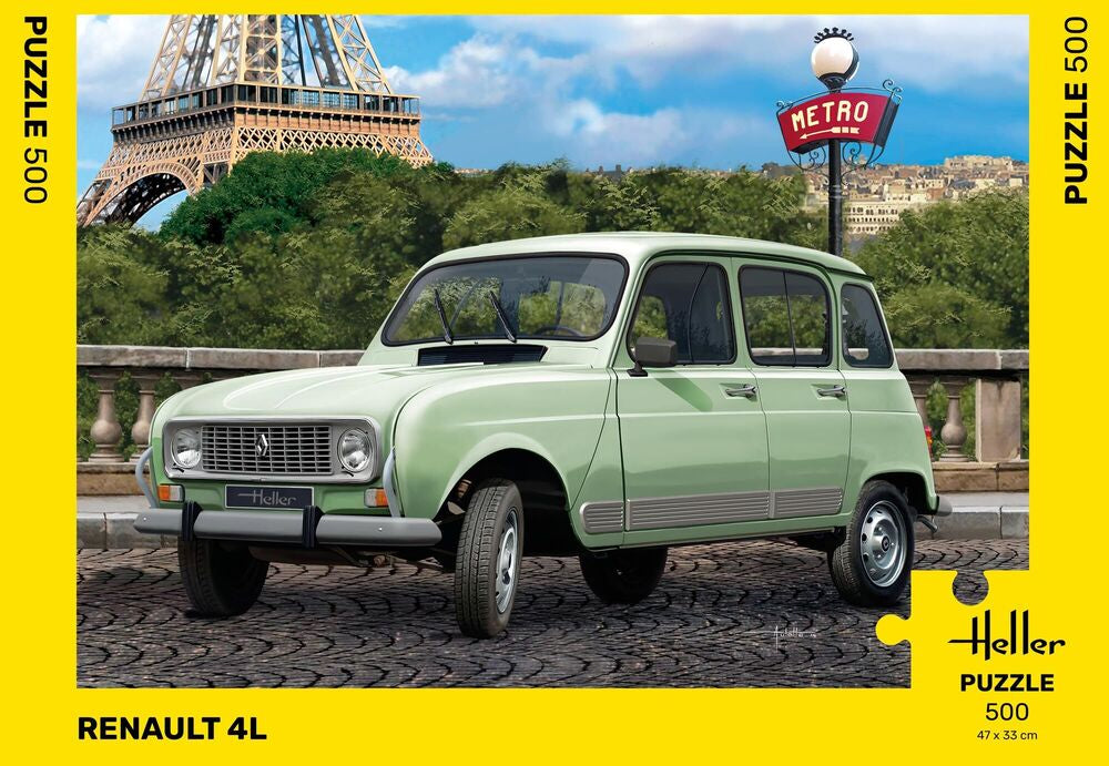 Puzzle Renault 4L 500 Pieces