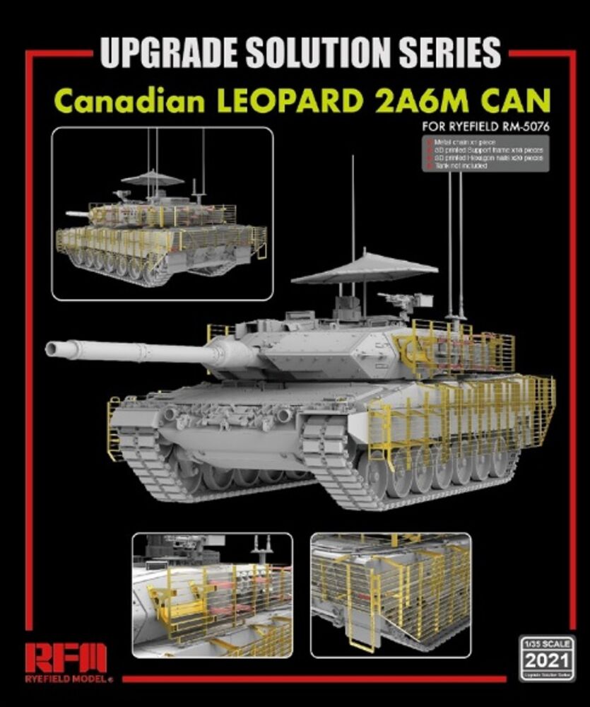 Upgrade set for 5076 Canadian LEOPARD 2A6M CAN