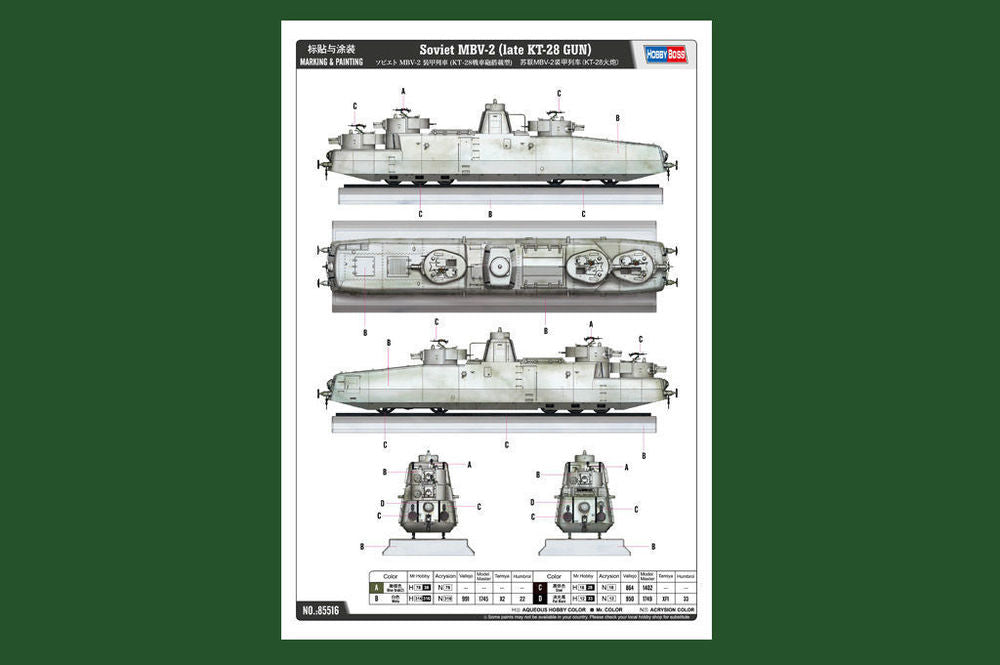 Soviet MBV-2 (late KT-28 GUN)