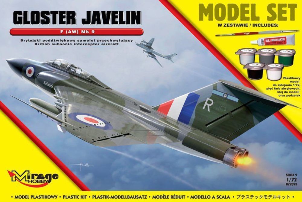 Gloster Javelin F (AW) Mk 9 (British Subsonic Interceptor Aircraft)