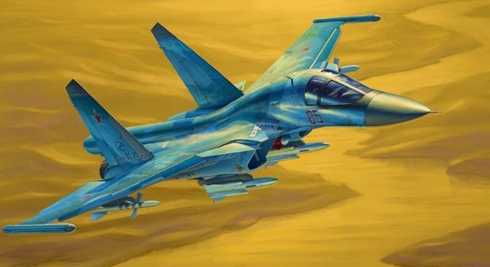 Russian Su-34 Fullback Fighter-Bomber