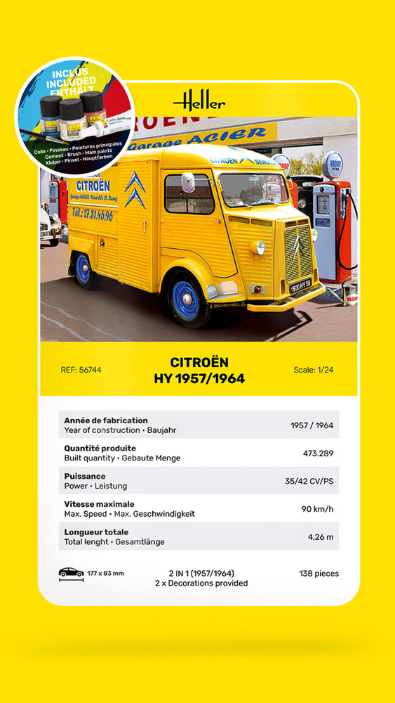 STARTER KIT CITROEN HY 1957/1964