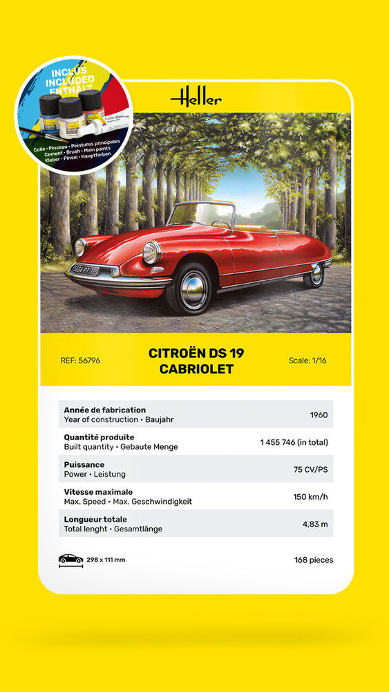 STARTER KIT Citroen DS 19 Cabriolet