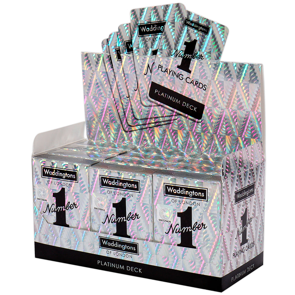 Winning Moves Waddingtons No.1 Playing Cards - Platinum