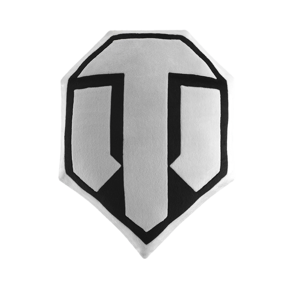 WP Merchandise - World of Tanks Pillow, White 42 cm