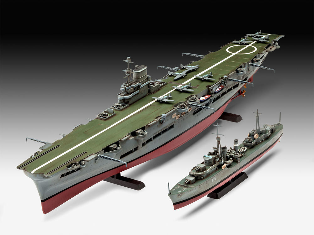 HMS Ark Royal & Tribal Class Des