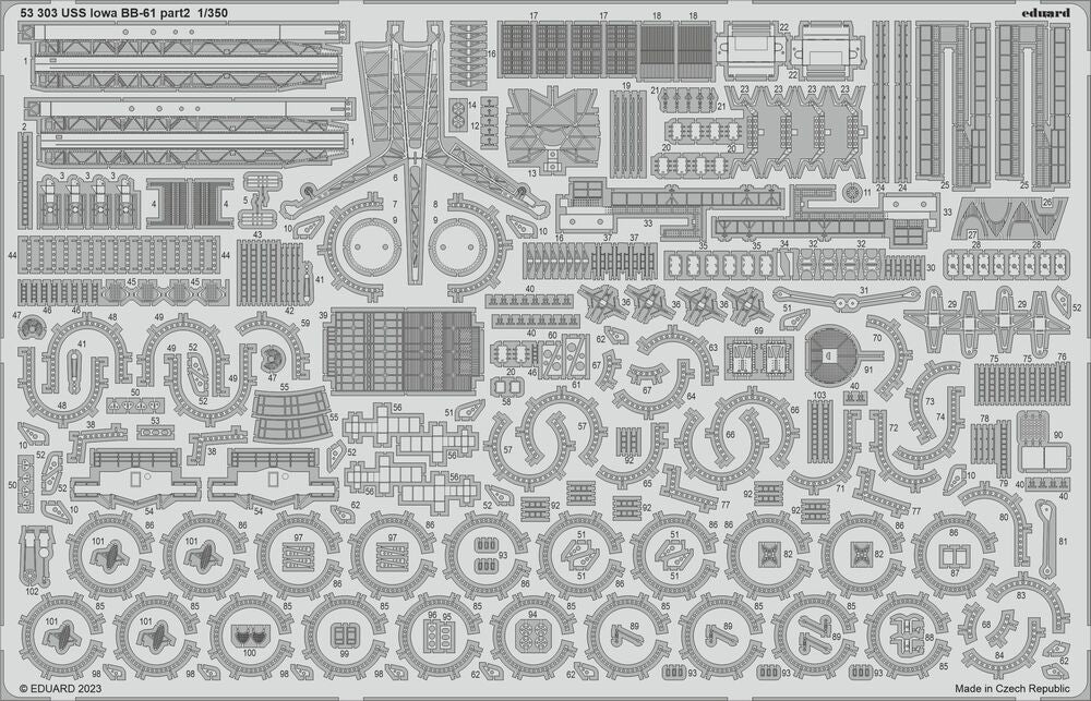 USS Iowa BB-61 part 2 1/350