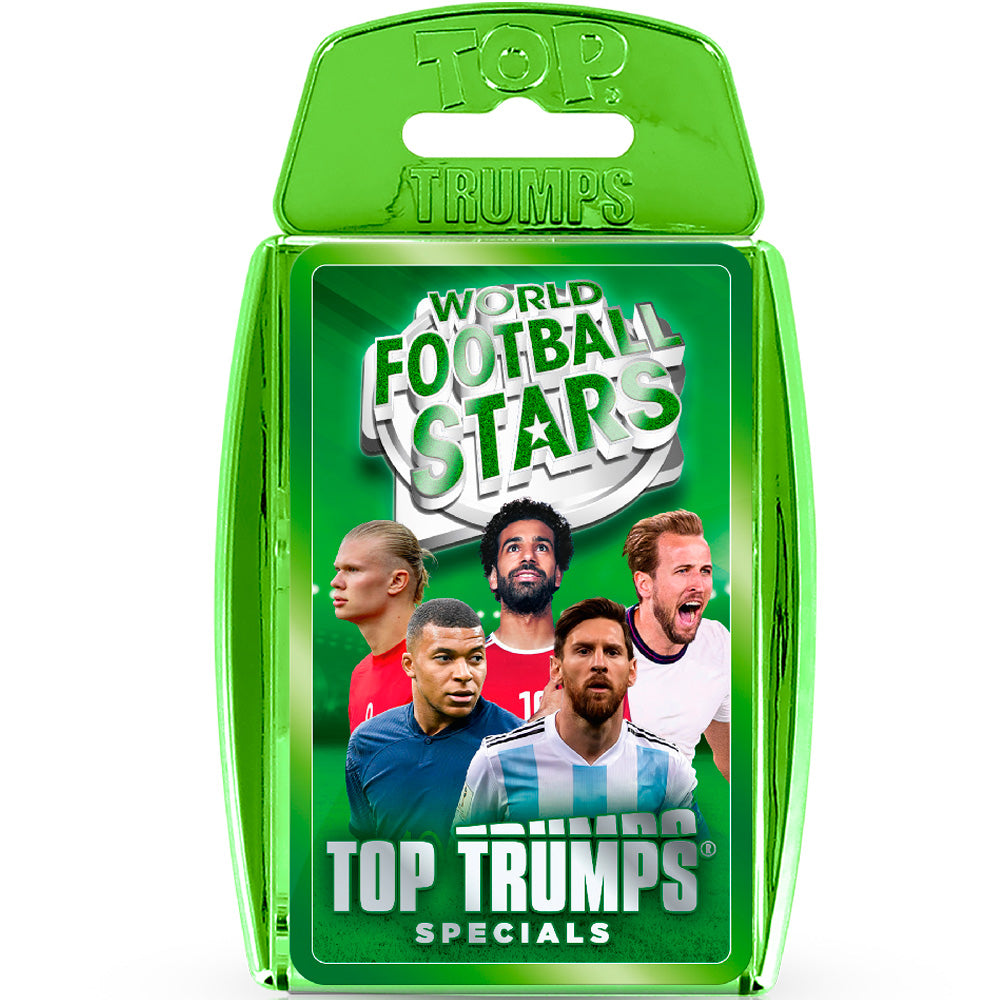 Winning Moves World Football Stars -(Green) English Top Trumps