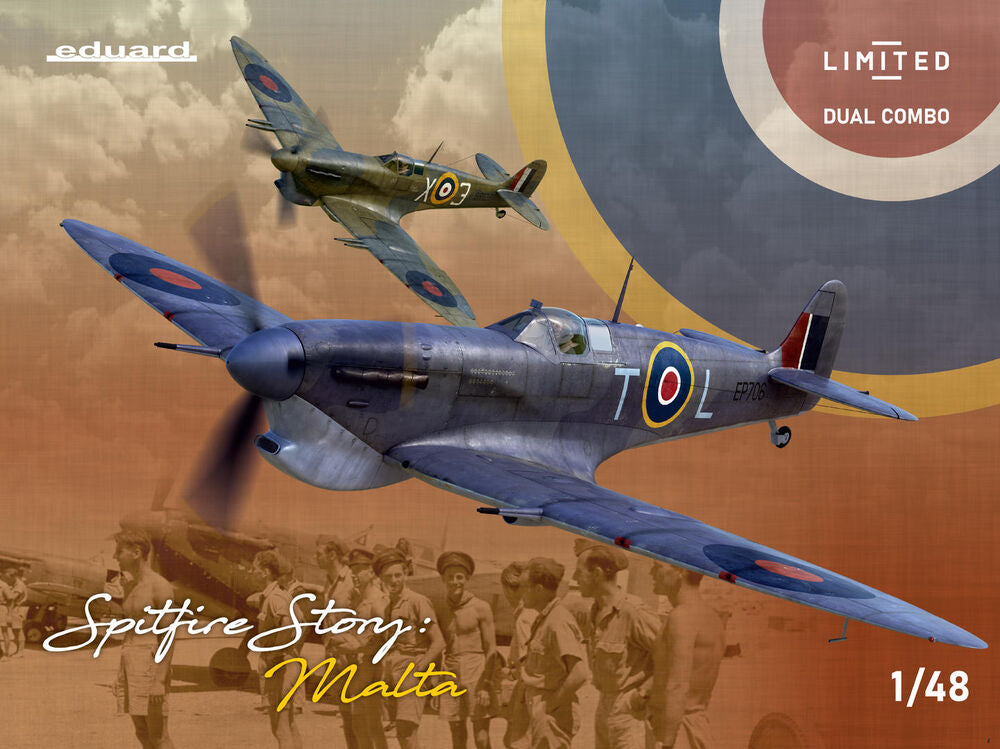 SPITFIRE STORY: MALTA DUAL COMBO 1/48 Limited edition