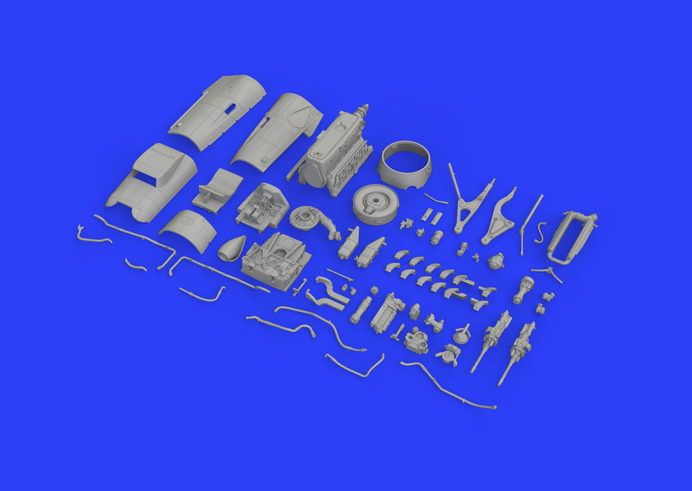 Bf 109G-10 engine for Eduard