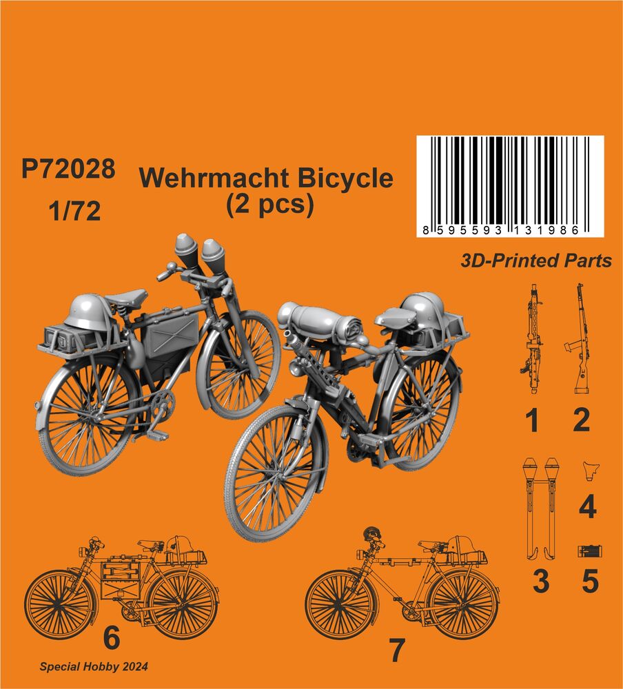 Wehrmacht Bicycle (2 pcs)