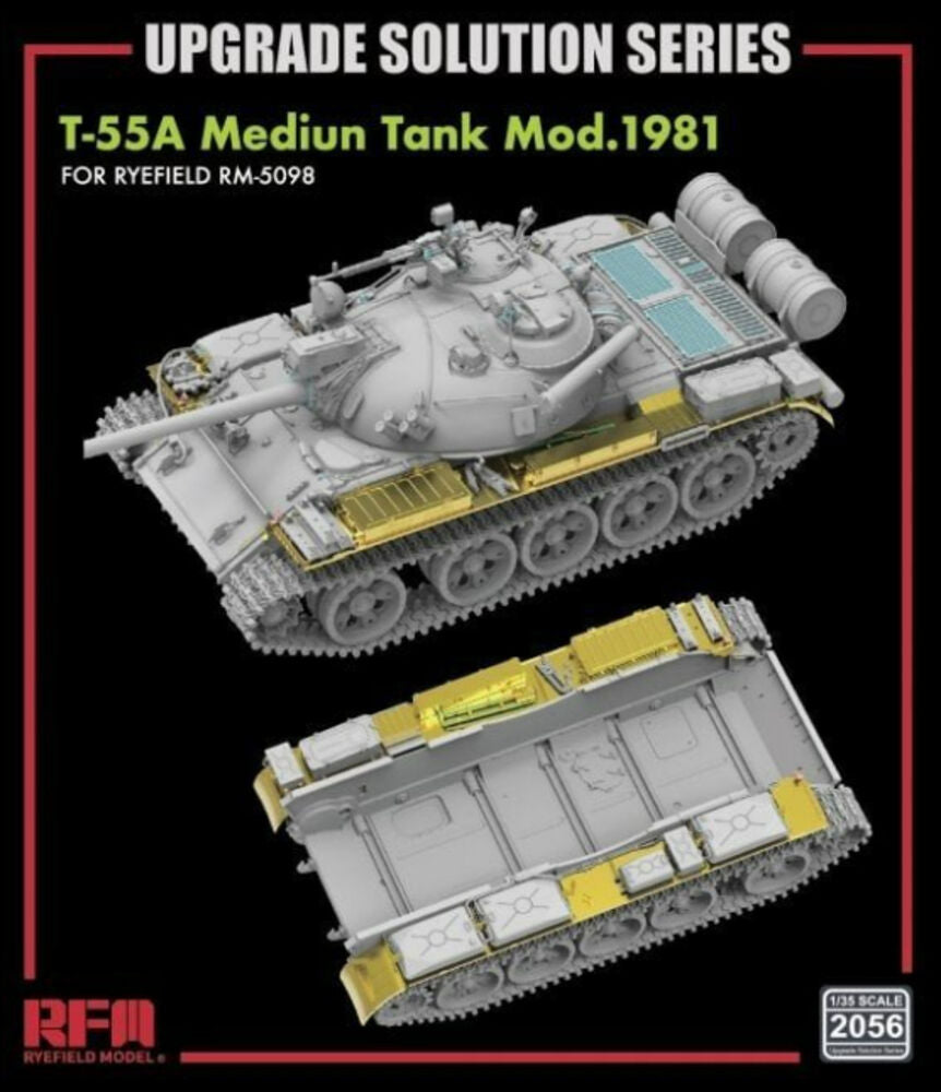 T-55A Medium Tank Mod.1981 for RFM5098 - Upgrade Solution 1/35