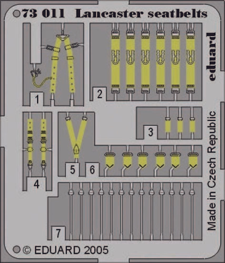 Lancaster seatbelts 73011