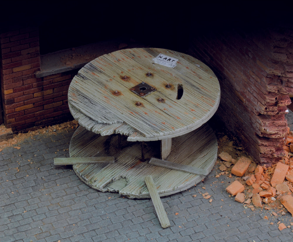 Damaged cable reel 'diameter 60mm'