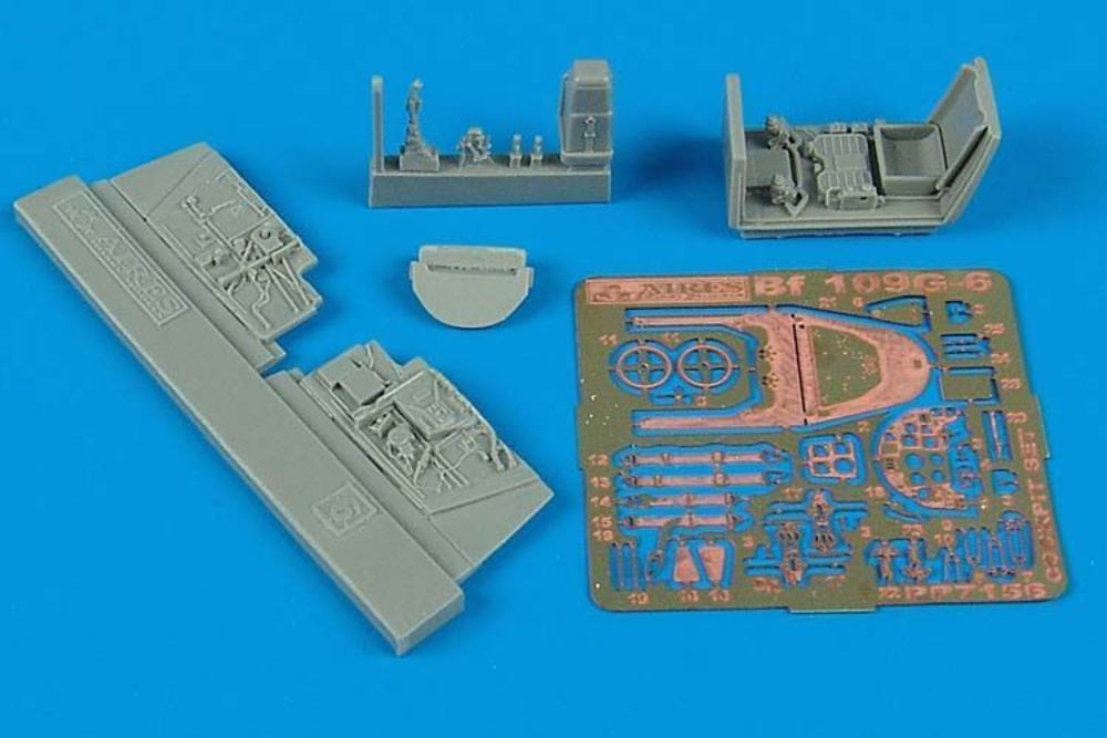 BF 109G-6 cockpit set F��r FINE MODELS Bausatz