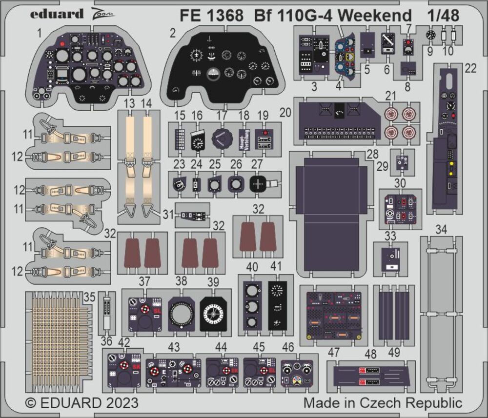 Bf 110G-4 Weekend 1/48 EDUARD