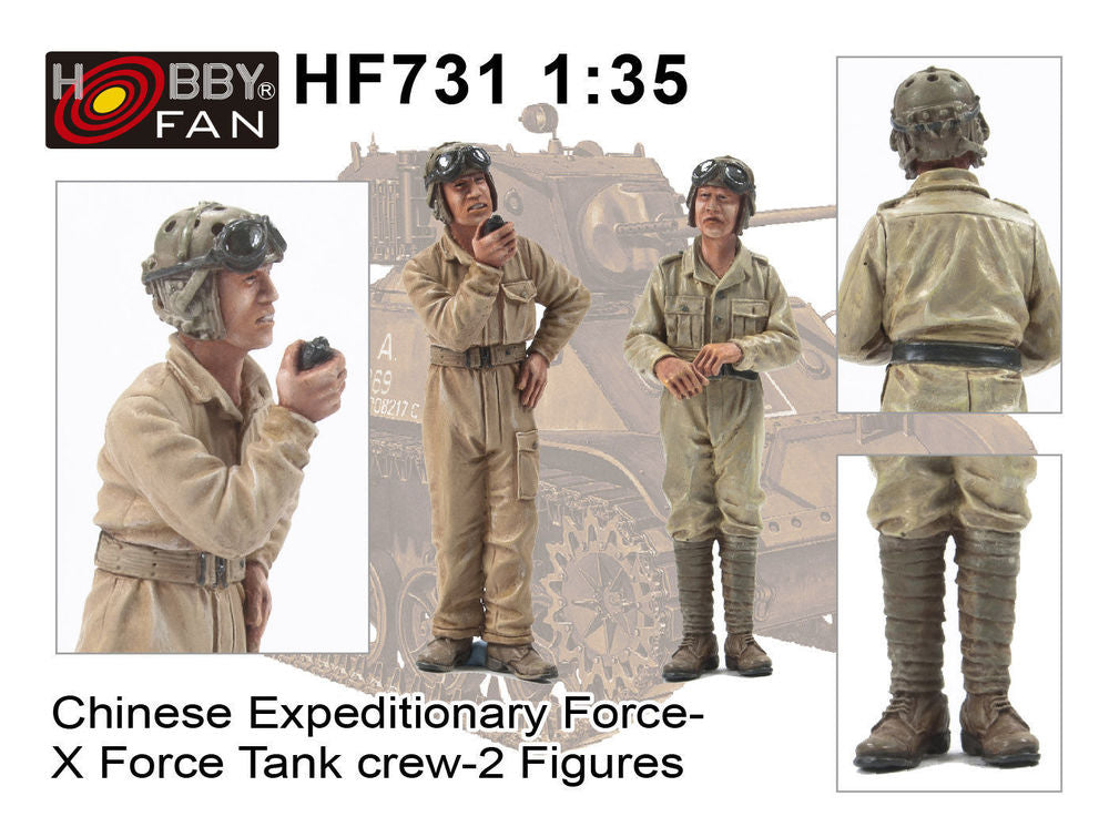 Chinese Expeditionary Force-XForce Tank Crew-2 Figures