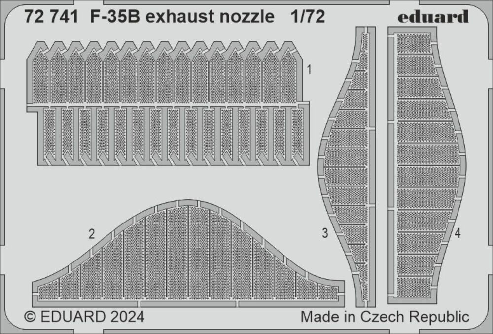 F-35B exhaust nozzle  TAMIYA