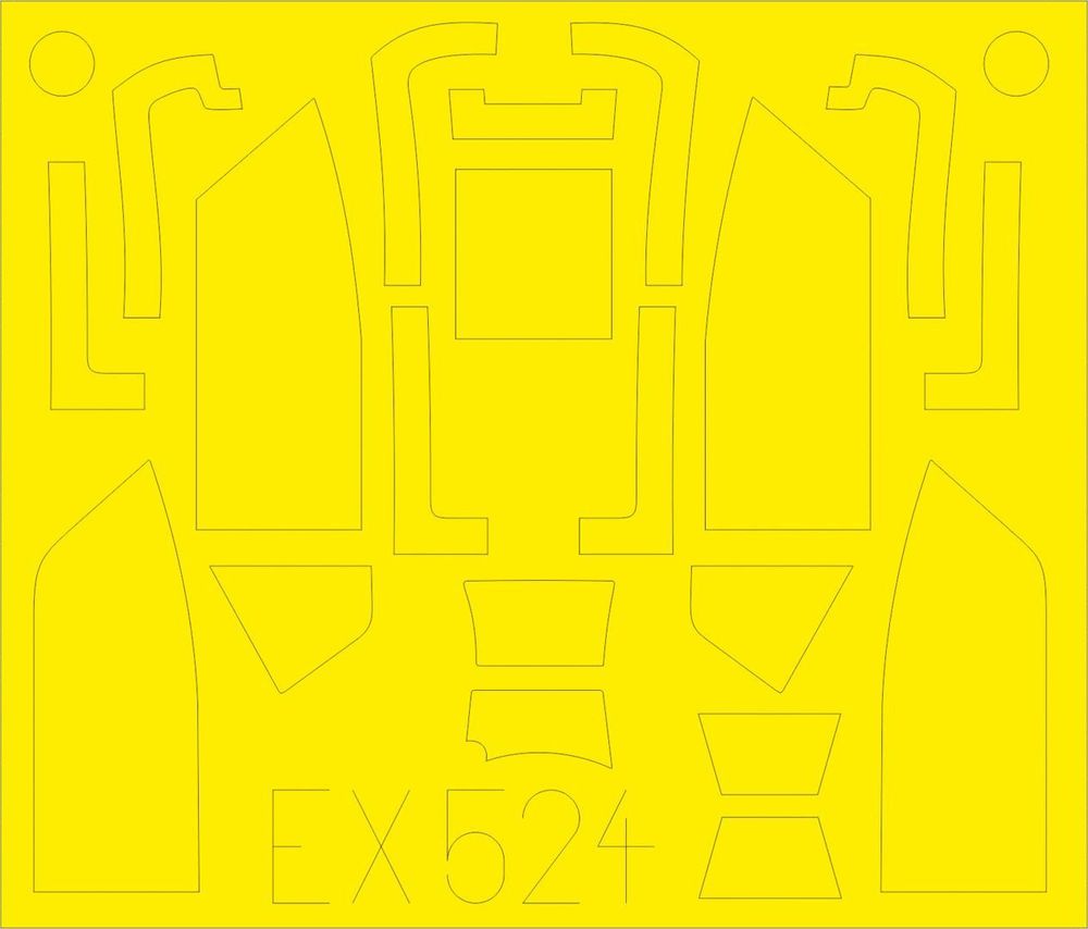 Bf 109G-6 Erla canopy for Eduard