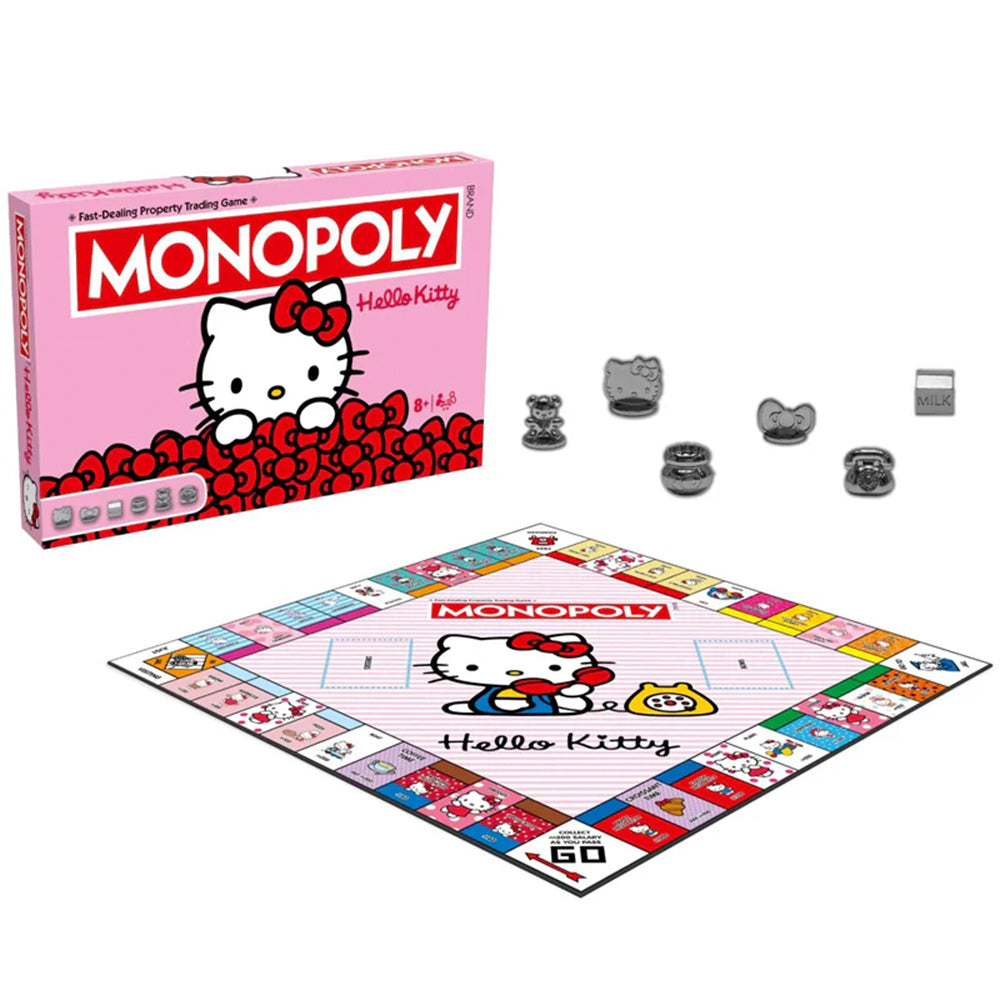 Winning Moves Hello Kitty - Monopoly English UK