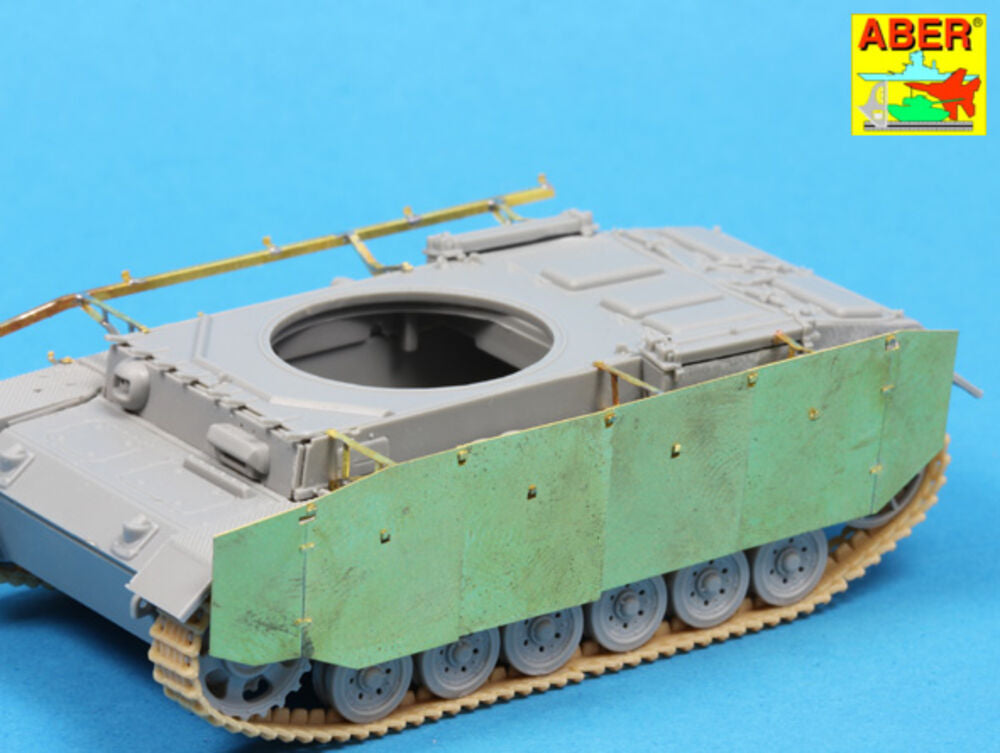 Side skirts for PzKpfw III