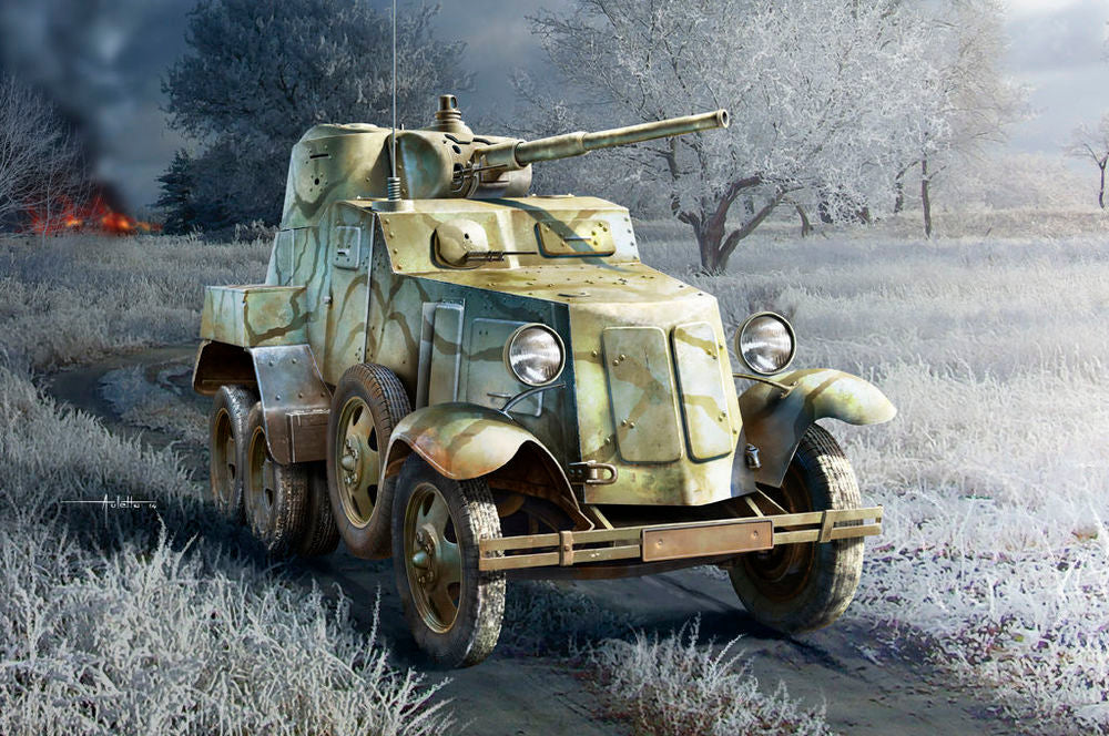 Soviet BA-10 Armor Car