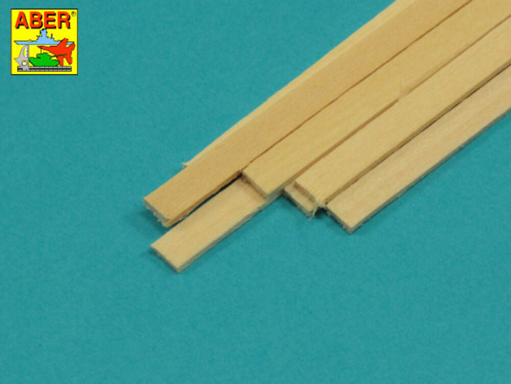 Limewood slats 1,5 x 6 x 245mm x 7 pcs.