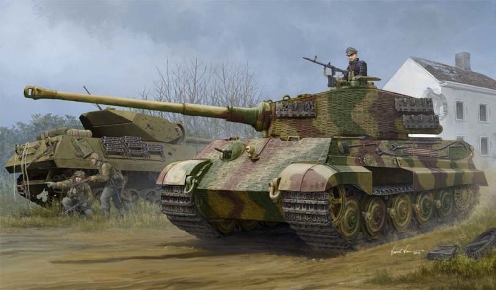 Pz.Kpfw.VI Sd.Kfz.182 Tiger II (Henschel 1944 Production) w/Zimmerit