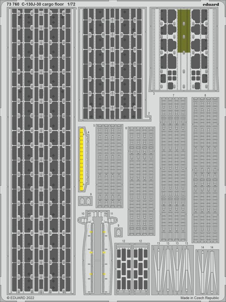 C-130J-30 cargo floor for ZVEZDA