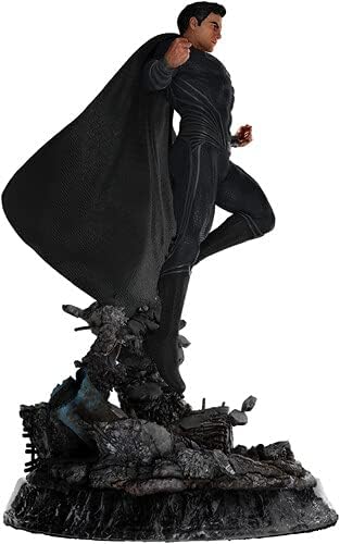 Weta Workshop Justice League - Superman Black Suit Statue 1/4 scale