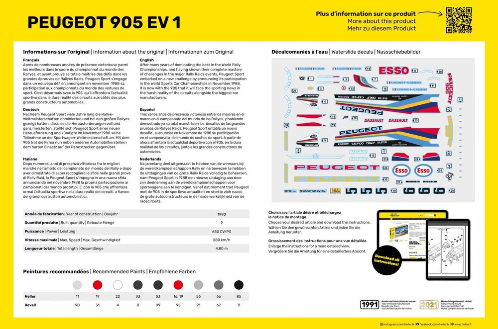 STARTER KIT Peugeot 905 EV 1