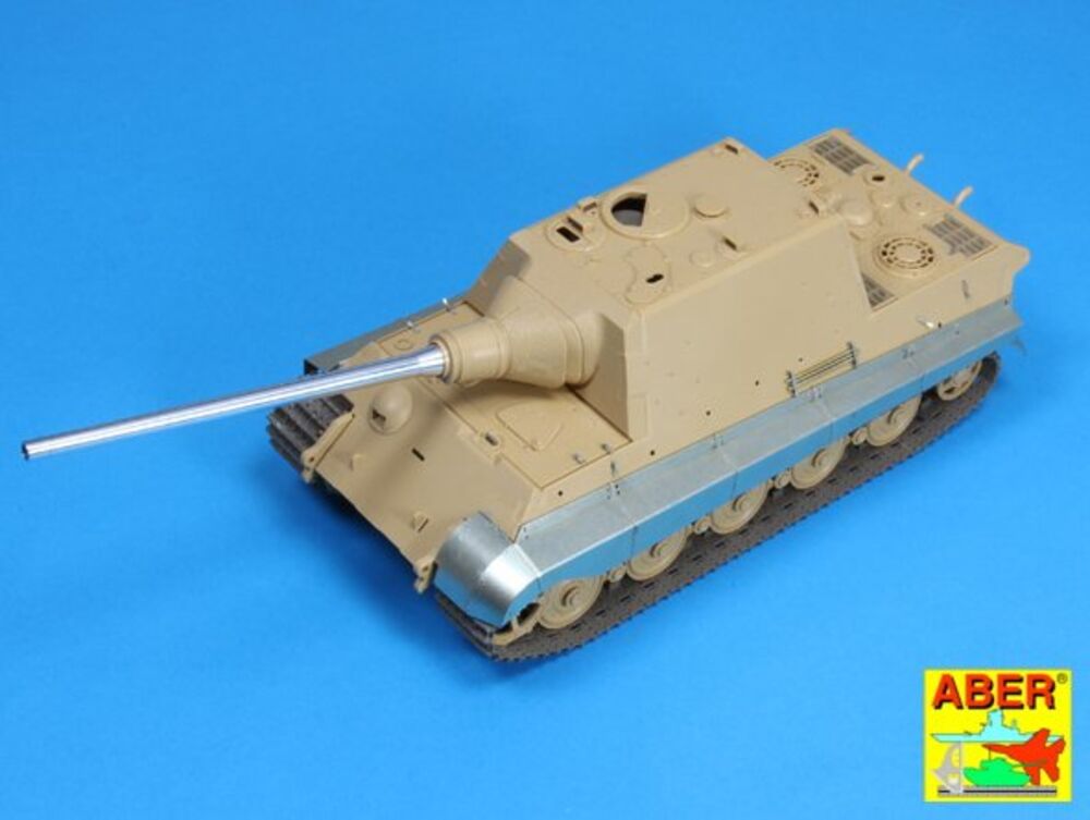 128mm gun barrel for Jagdtiger-Tamiya