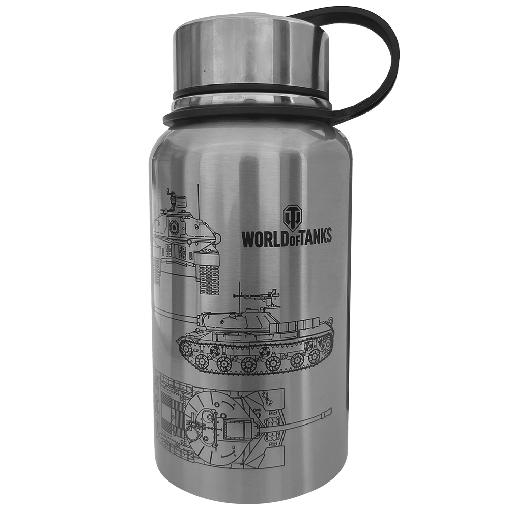 World of Tanks Thermos 650ml steel
