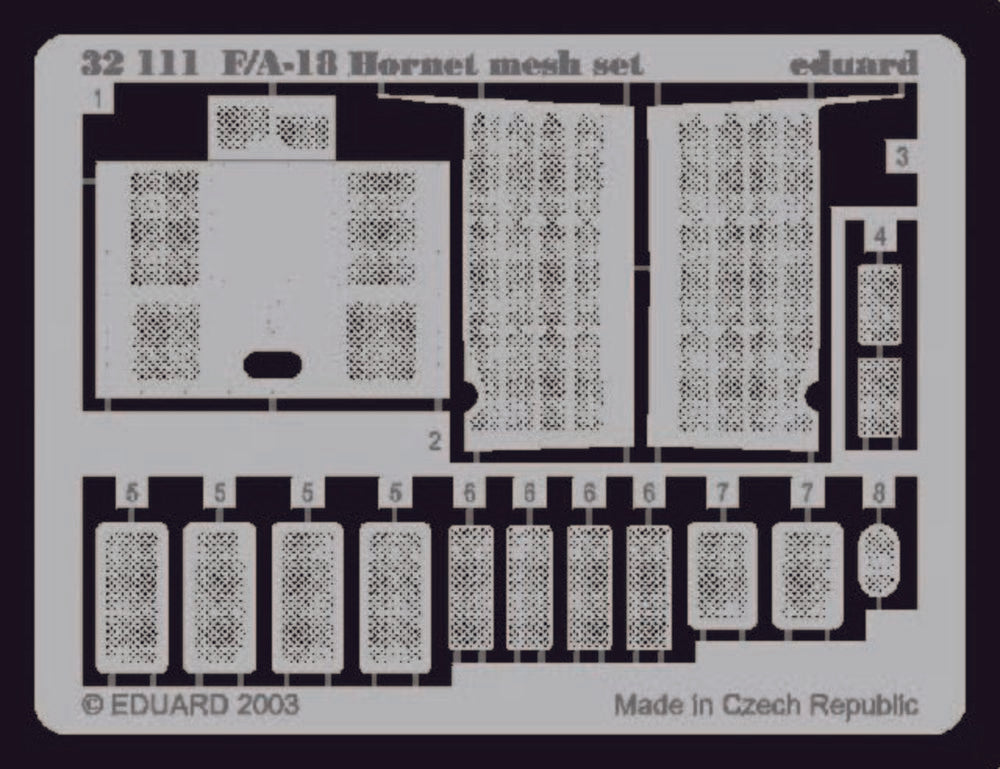 F/A-18 Hornet mesh set