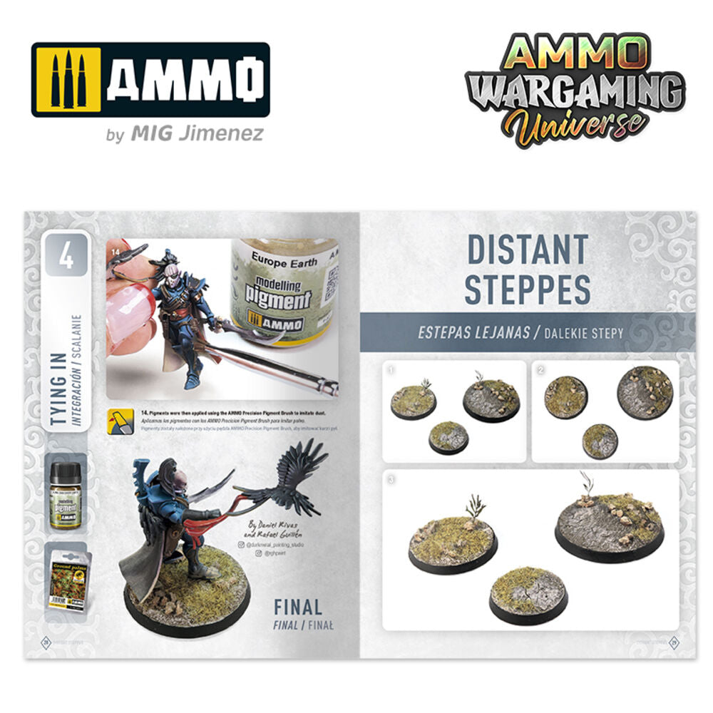 AMMO WARGAMING UNIVERSE Book 02 - Distant Steppes (English, Castellano, Polski)