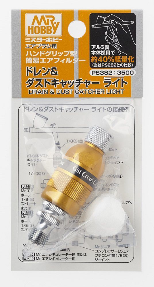 Mr Hobby -Gunze Drain & Dust Catcher Light