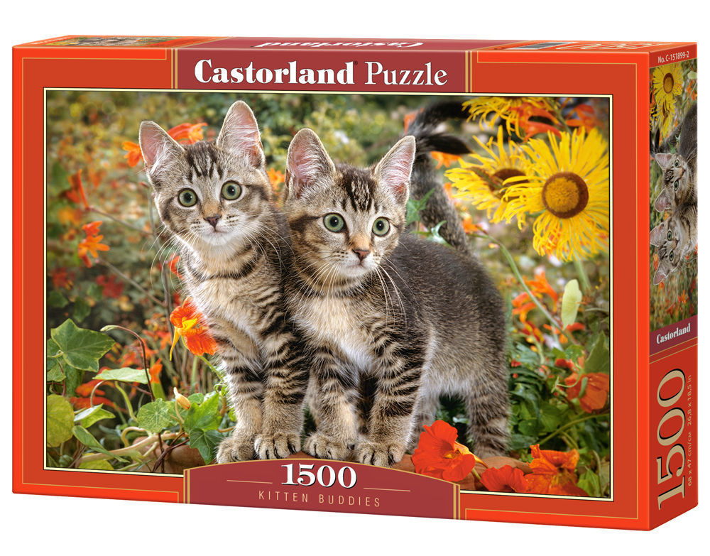 Kitten Buddies, Puzzle 1500 Teile