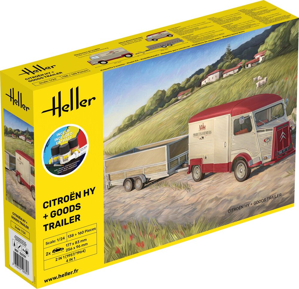 STARTER KIT Citroen HY + Goods Trailer