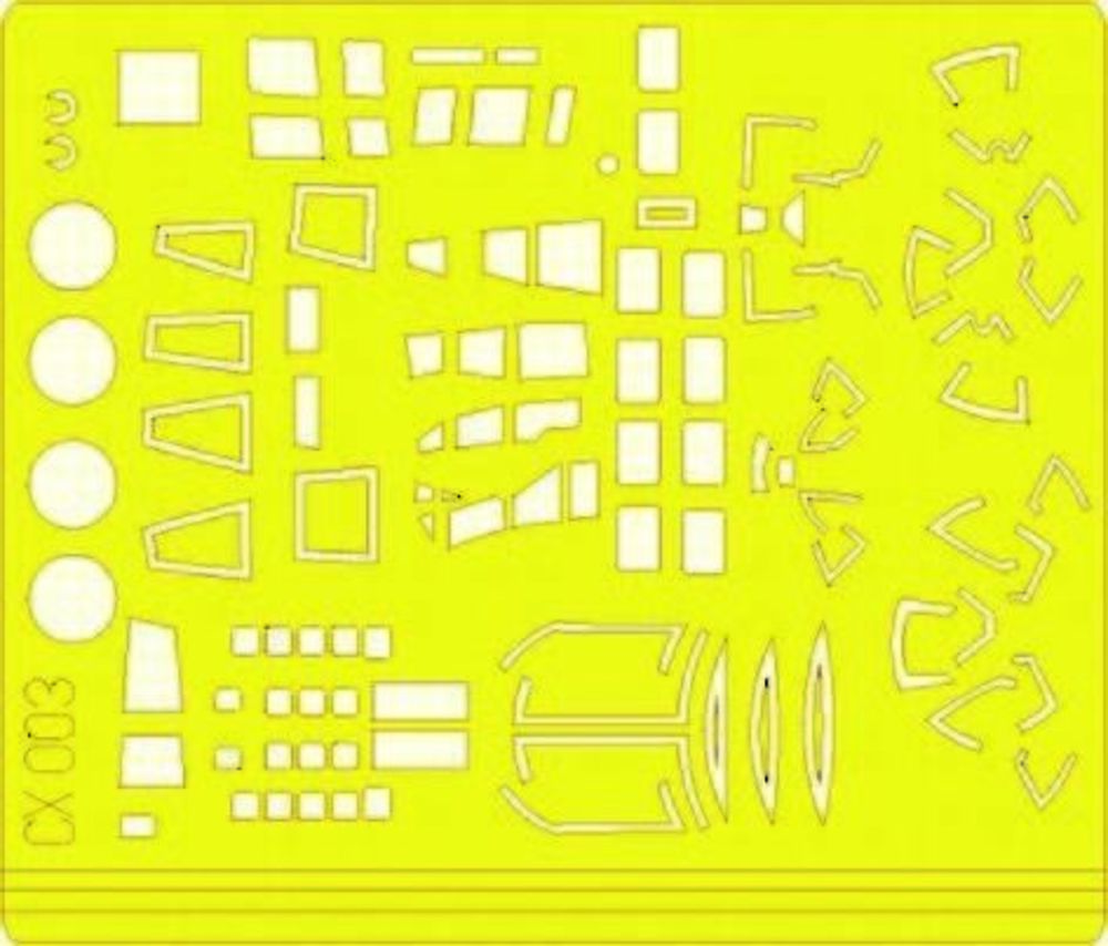 Yellow Tape Xpress Mask He-111H-6 f��r Hasegawa Bausatz