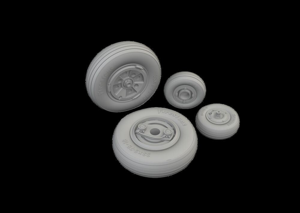 Gannet wheels  AIRFIX