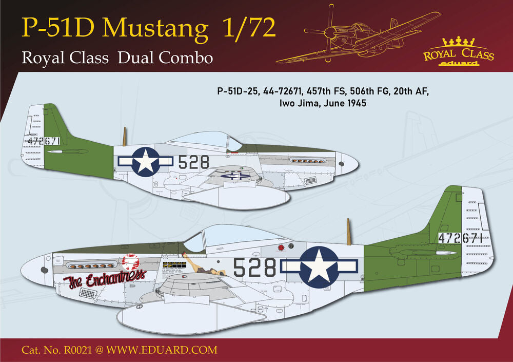 P-51D MUSTANG DUAL COMBO  ROYAL CLASS