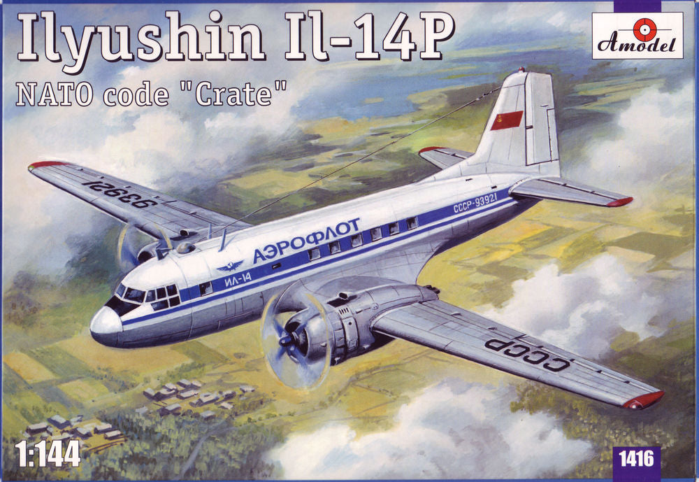 Ilyushin IL-14P Crate Soviet civil airc.