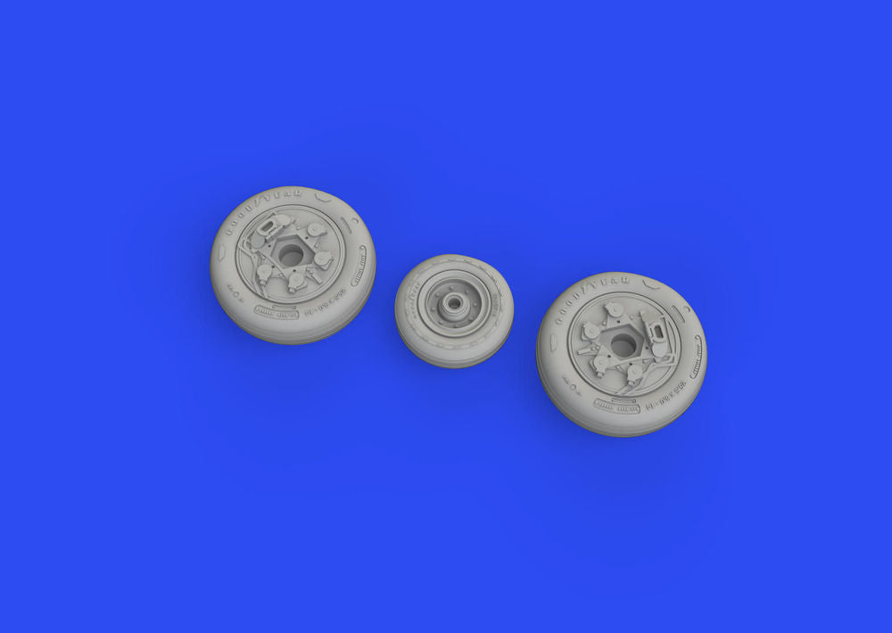 F-16 wheels early for TAMIYA