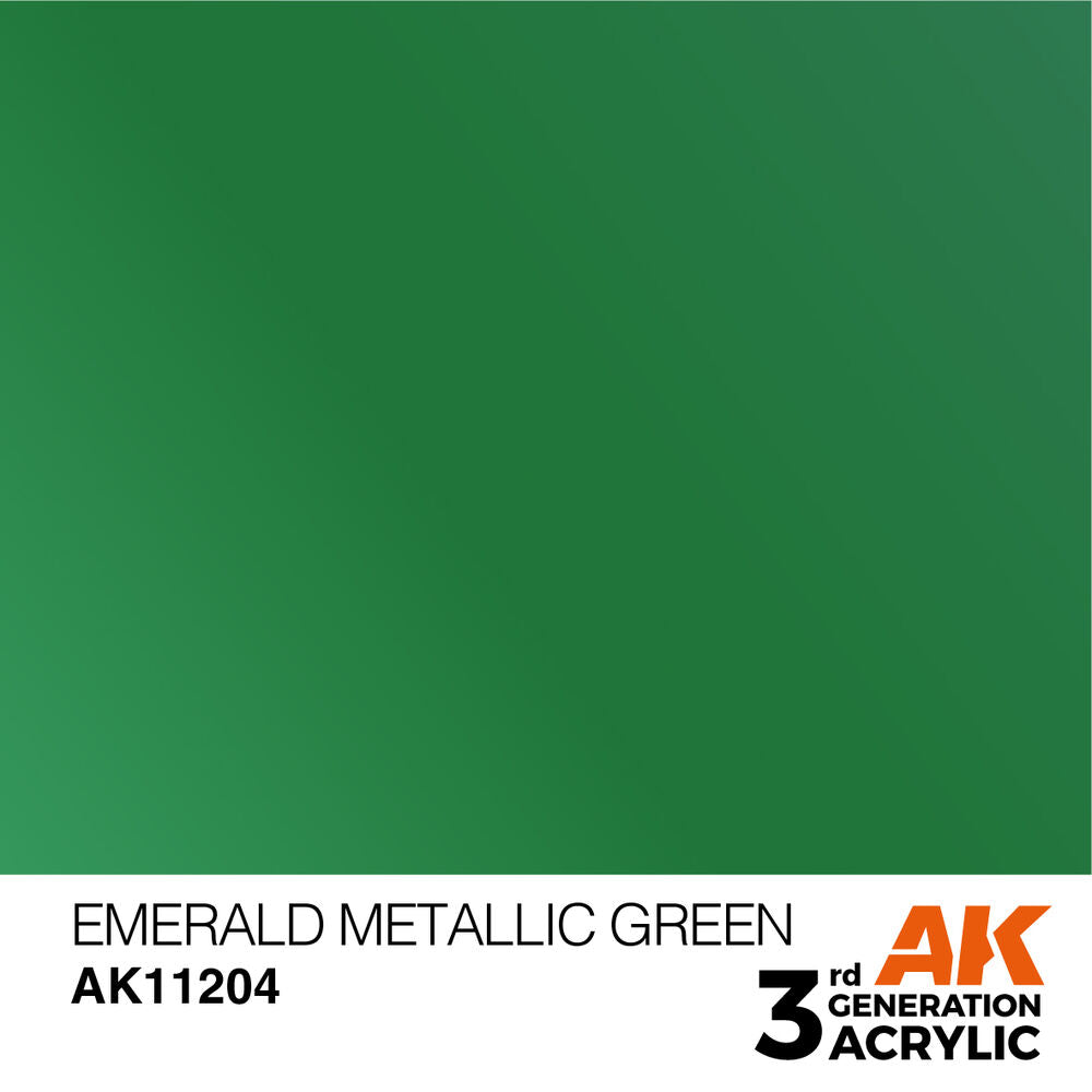 Emerald Metallic Green 17ml